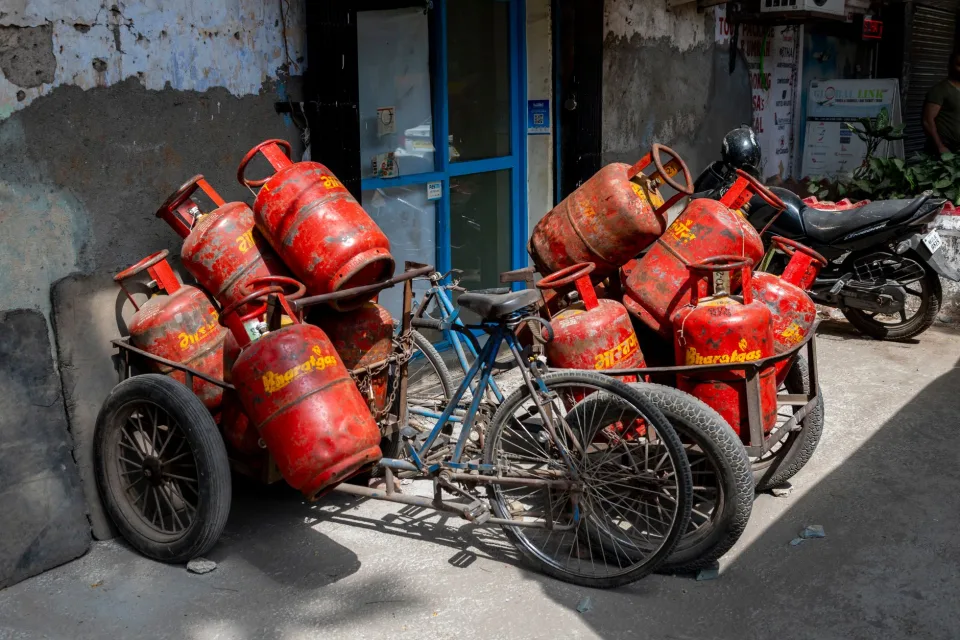 Kho bình gas của đại lý